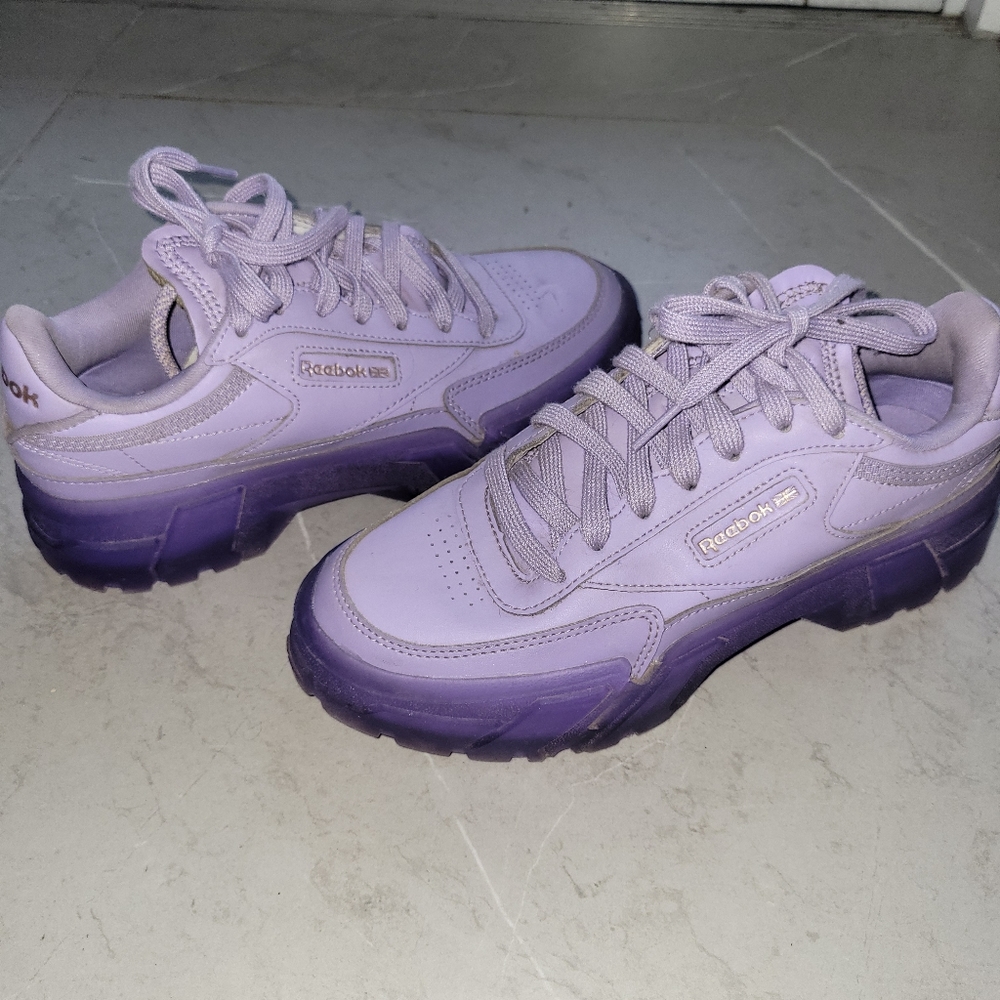Reebok Cardi B Club C purple sneakers - Picture 7 of 7